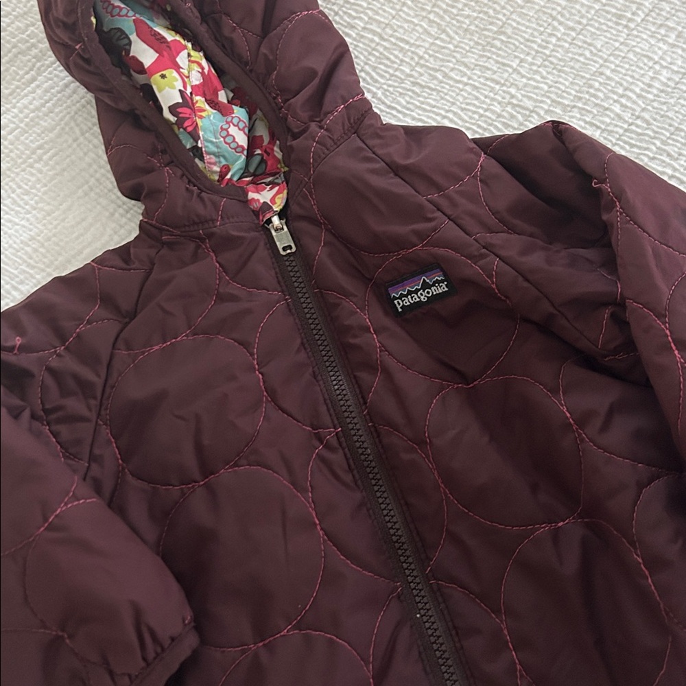 Patagonia Girls Coat Reversible 18-24 Months